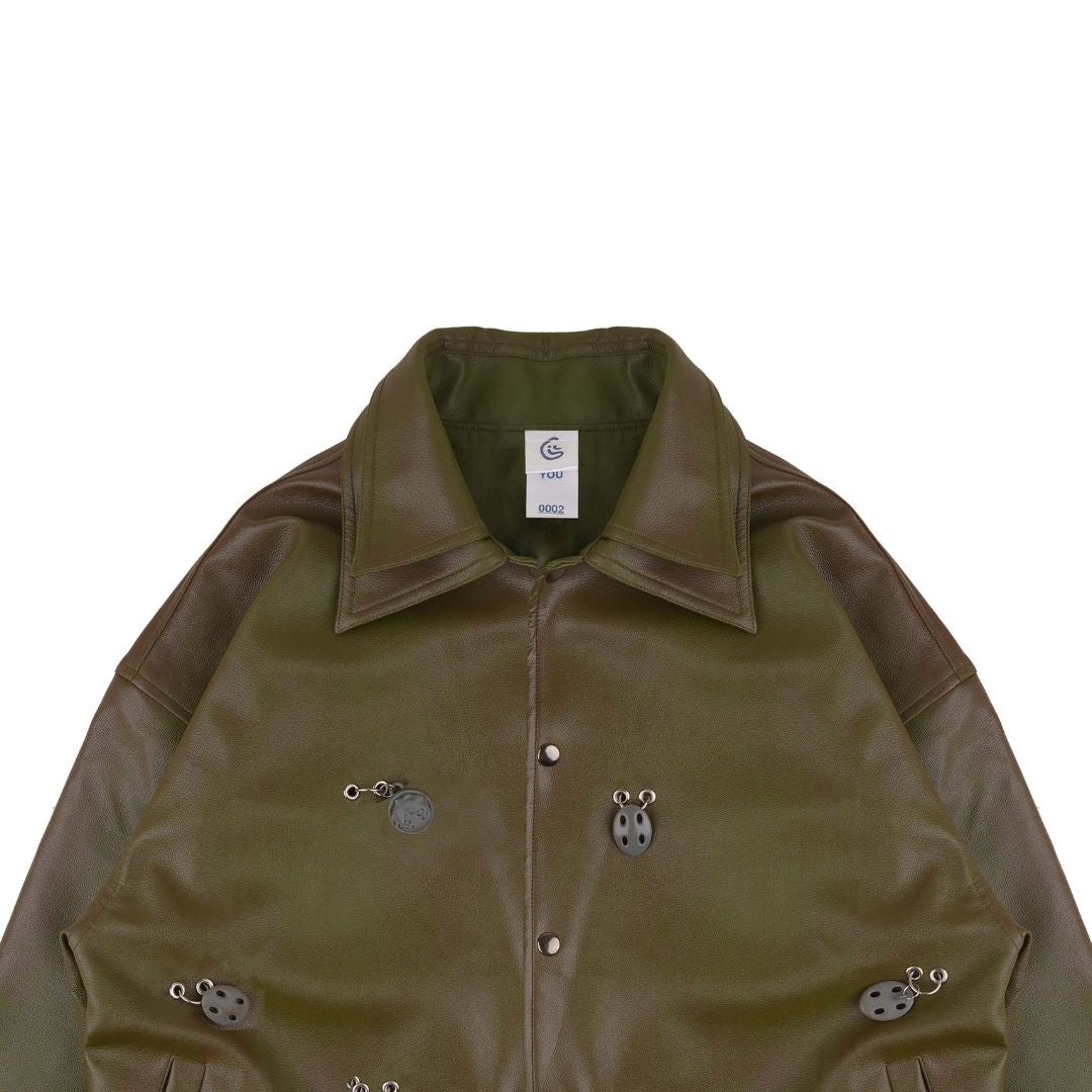 LIL PUBLIC Leather Jacket Shokado "Hisashi Series"