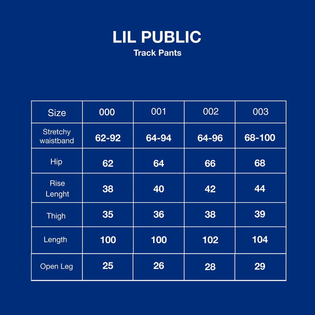 LIL PUBLIC Napolitan Track Pants “Hisashi series”