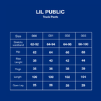 LIL PUBLIC Napolitan Track Pants “Hisashi series”