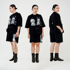 LIL PUBLIC Oversize Heavyweight T-shirt Nikujaga “Hisashi series”