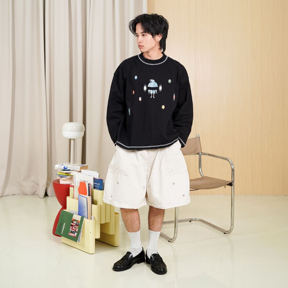 LIL PUBLIC Oversize Longsleeve Kei “Toshikazu series”