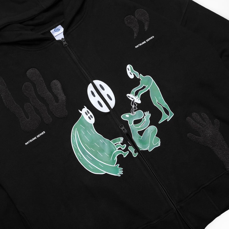 LIL PUBLIC Double Zip Hoodie Nowaki “Natsume series”