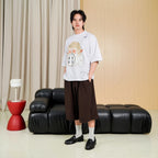 LIL PUBLIC Oversize Heavyweight T-shirt Nabeyaki “Hisashi series”