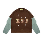 LIL PUBLIC Triple Layer T-shirt Naoki “Sayaka Series”