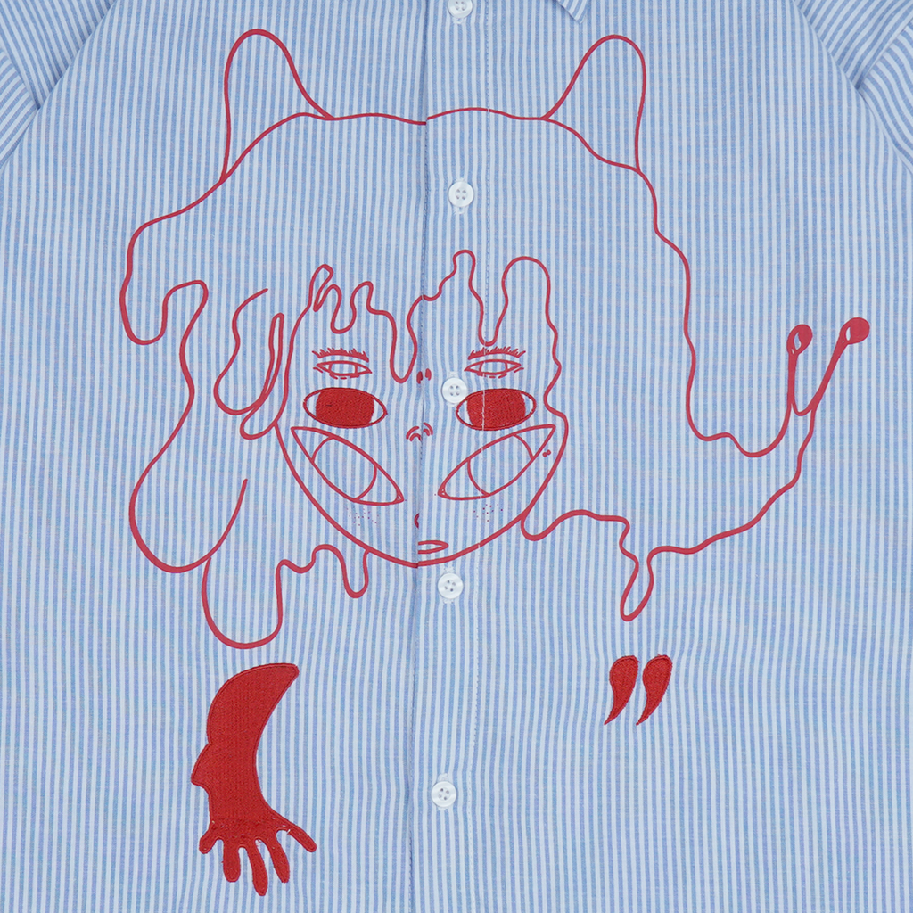 LIL PUBLIC Meena stripes shirt “Miyube series”