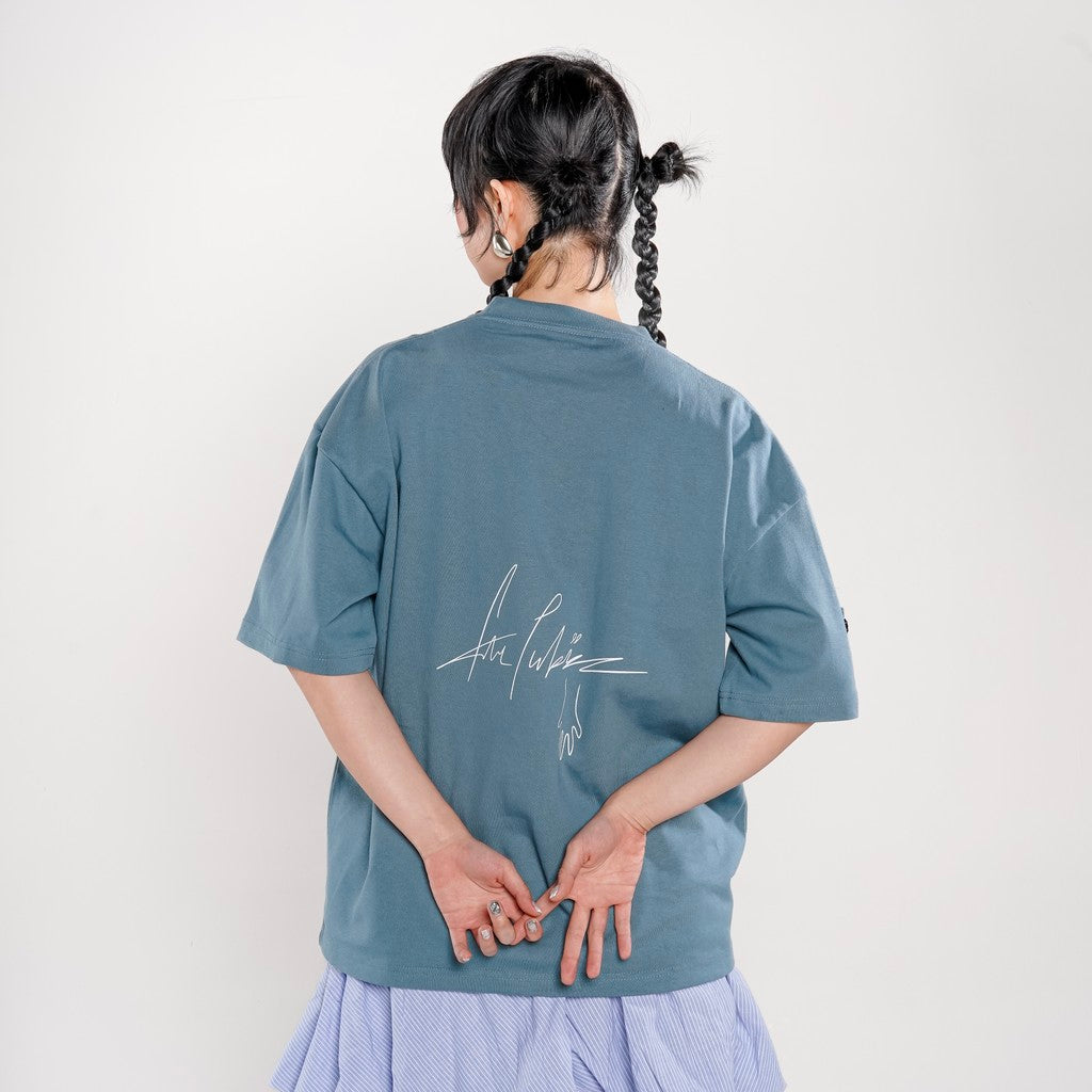 LIL PUBLIC Oversize Heavyweight T-shirt Lawu “Miyube series”