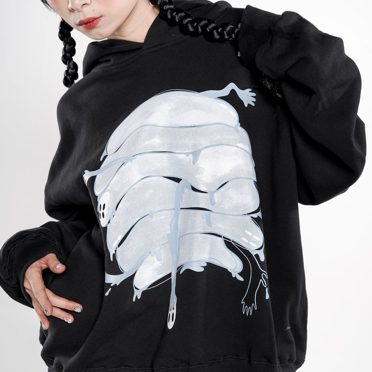 LIL PUBLIC Boxy Hoodie Mitsuru “Miyube Series”