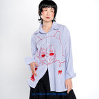 LIL PUBLIC Meena stripes shirt “Miyube series”