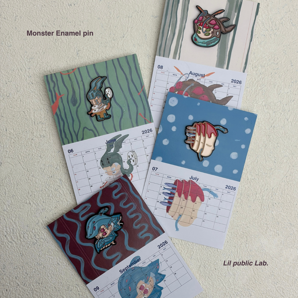 LIL PUBLIC “Enamel Pins” Vol 2