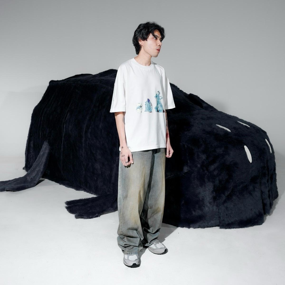 LIL PUBLIC Oversize Heavyweight T-shirt Yasuko “Higashino series”