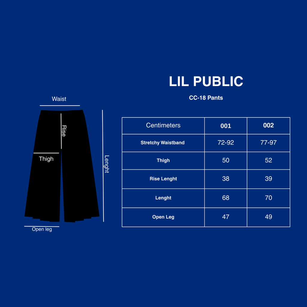 LIL PUBLIC  Plated Long Short "PANTS" CC-18