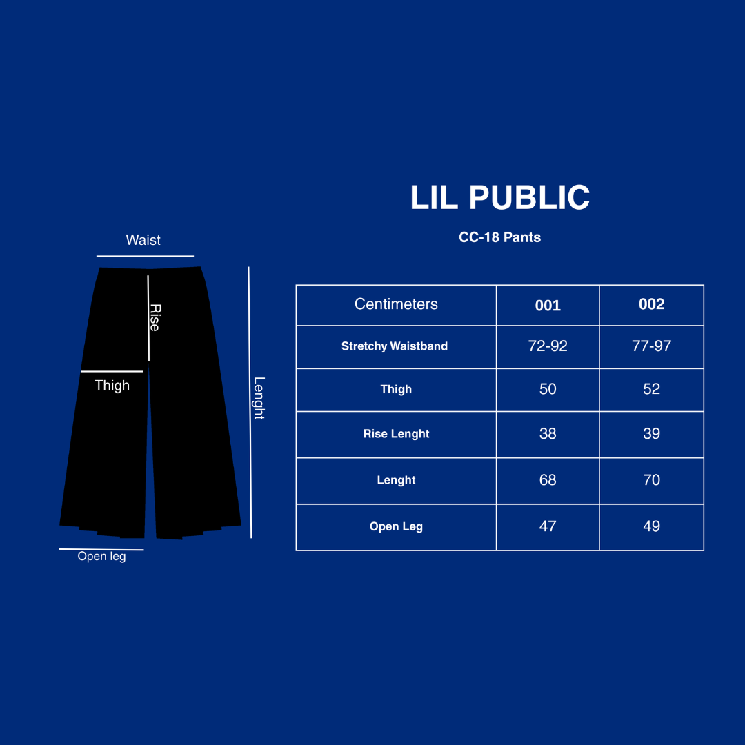 LIL PUBLIC  Plated Long Short "PANTS" CC-18