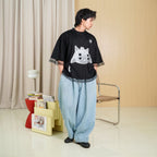 LIL PUBLIC Oversize Heavyweight T-shirt Kamogawa “Hisashi series”
