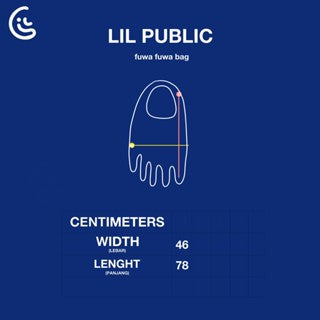 LIL PUBLIC Fuwa Fuwa Bag "Urban Bag Series"