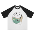 LIL PUBLIC Oversize Reglan T-shirt Keema “Miyube series”
