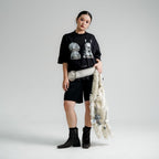 LIL PUBLIC Oversize Heavyweight T-shirt Nikujaga “Hisashi series”