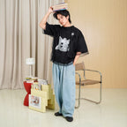 LIL PUBLIC Oversize Heavyweight T-shirt Kamogawa “Hisashi series”