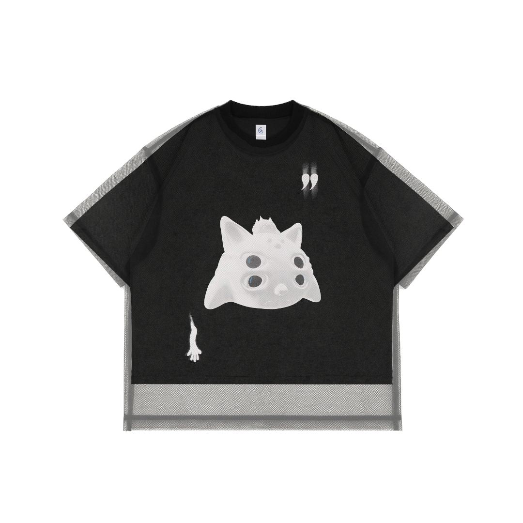 LIL PUBLIC Oversize Heavyweight T-shirt Kamogawa “Hisashi series”