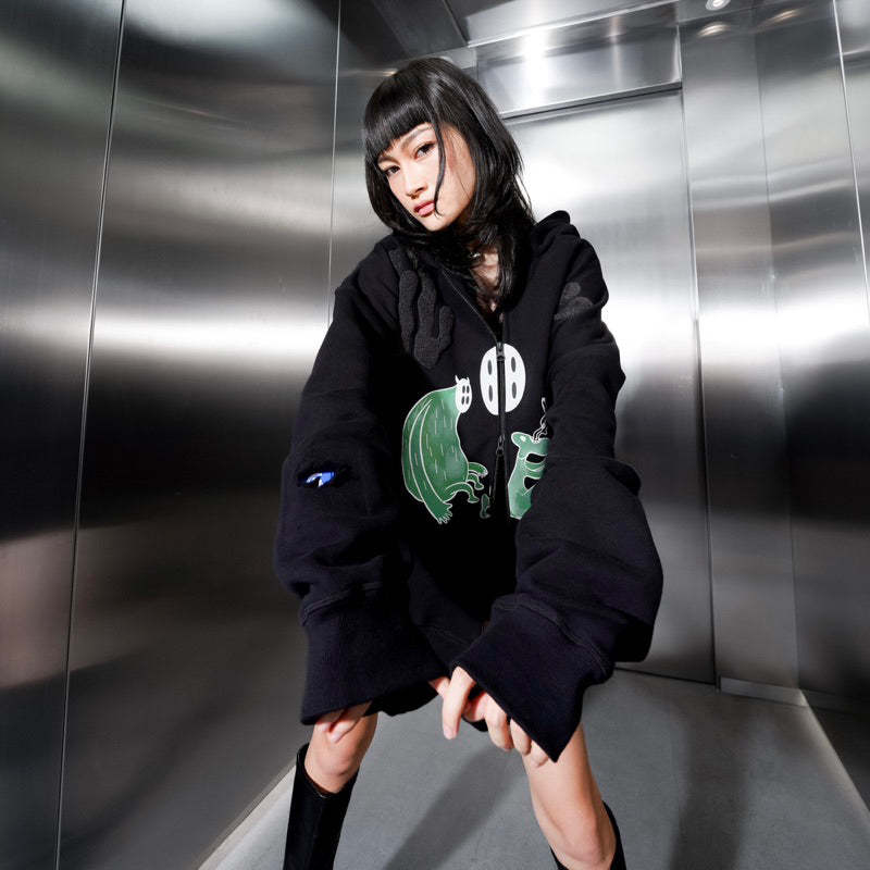 LIL PUBLIC Double Zip Hoodie Nowaki “Natsume series”