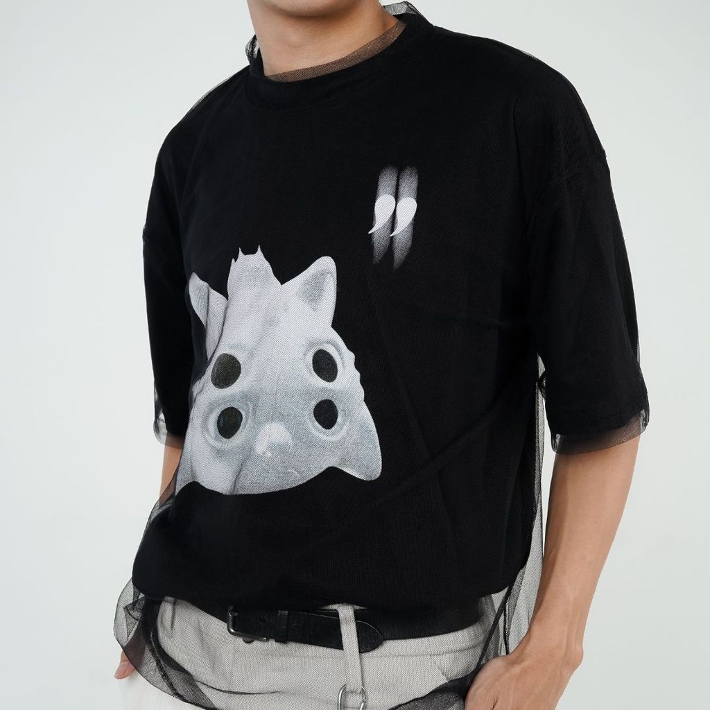 LIL PUBLIC Oversize Heavyweight T-shirt Kamogawa “Hisashi series”