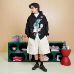 LIL PUBLIC Zip Hoodie Mackerel "Hisashi Series"