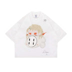 LIL PUBLIC Oversize Heavyweight T-shirt Nabeyaki “Hisashi series”