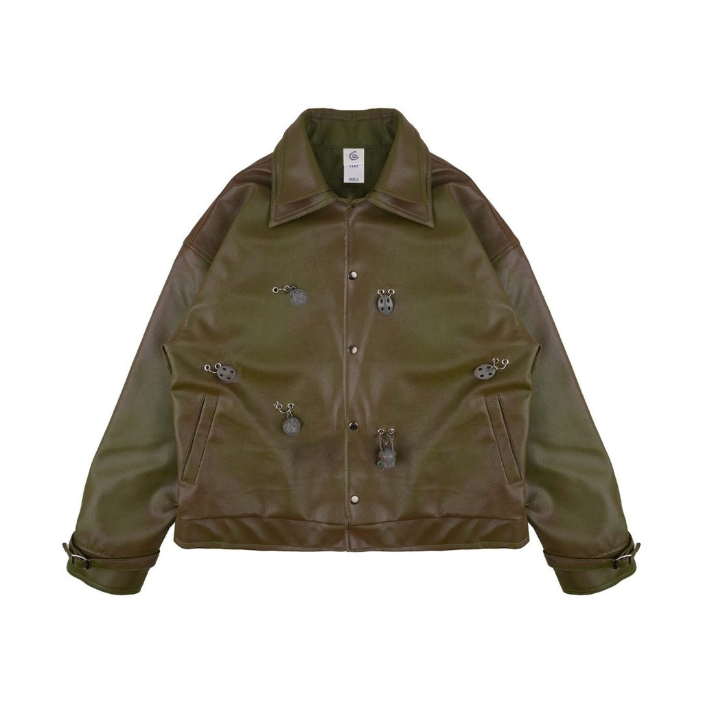 LIL PUBLIC Leather Jacket Shokado "Hisashi Series"