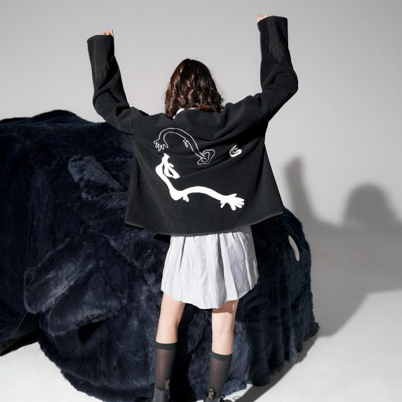 LIL PUBLIC Oversize Polar Cardigan Hanaoka “Higashino Series”