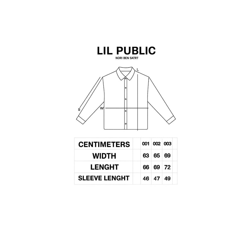 LIL PUBLIC Nori-Ben Shirt “Hisashi series”