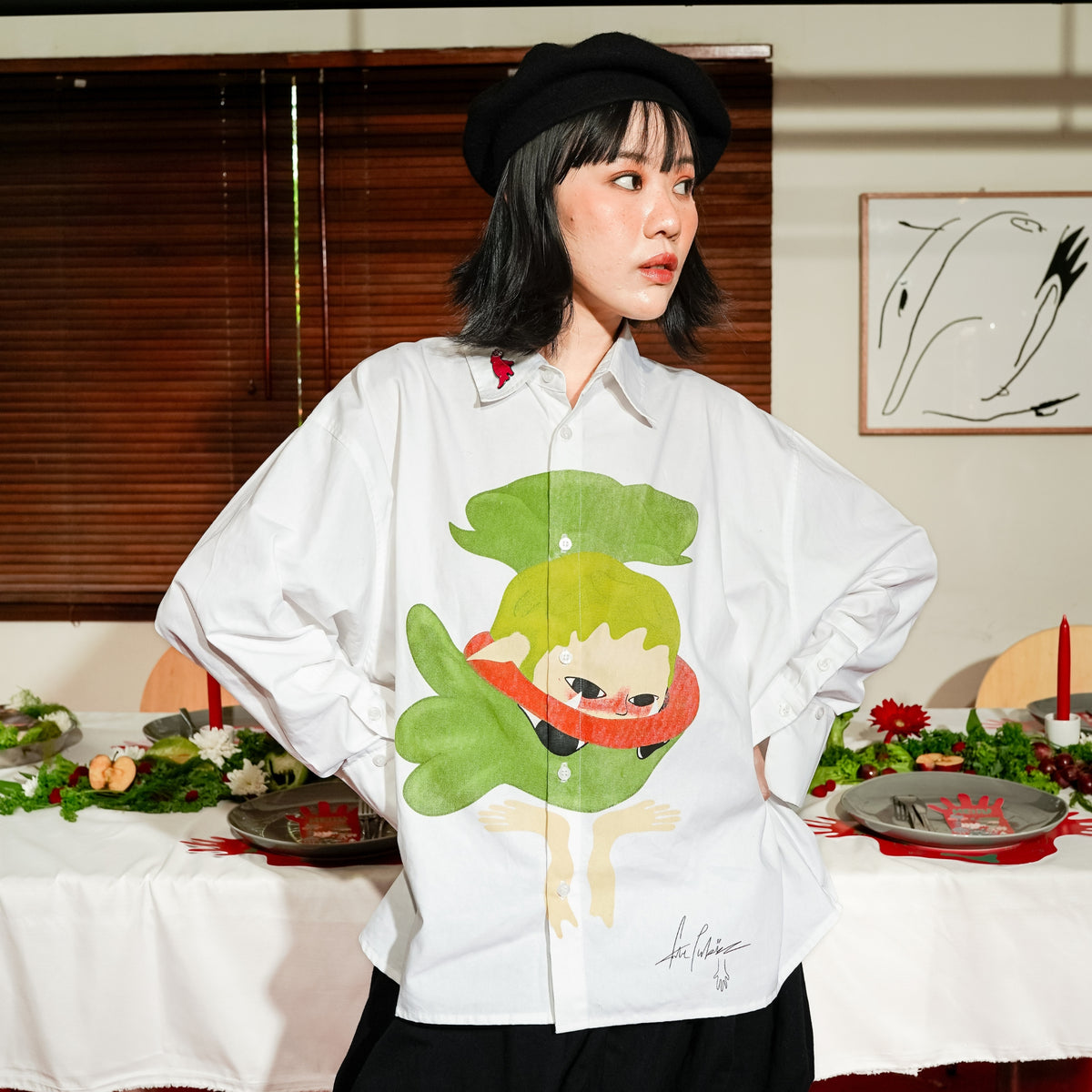 LIL PUBLIC Fusagi Shirt “Toshikazu series”