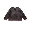 LIL PUBLIC Takeichi Leather Cardigan “Osamu Series”