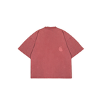 LIL PUBLIC Oversize Heavyweight T-shirt  Oba Yozo Red Wash “Osamu Series”