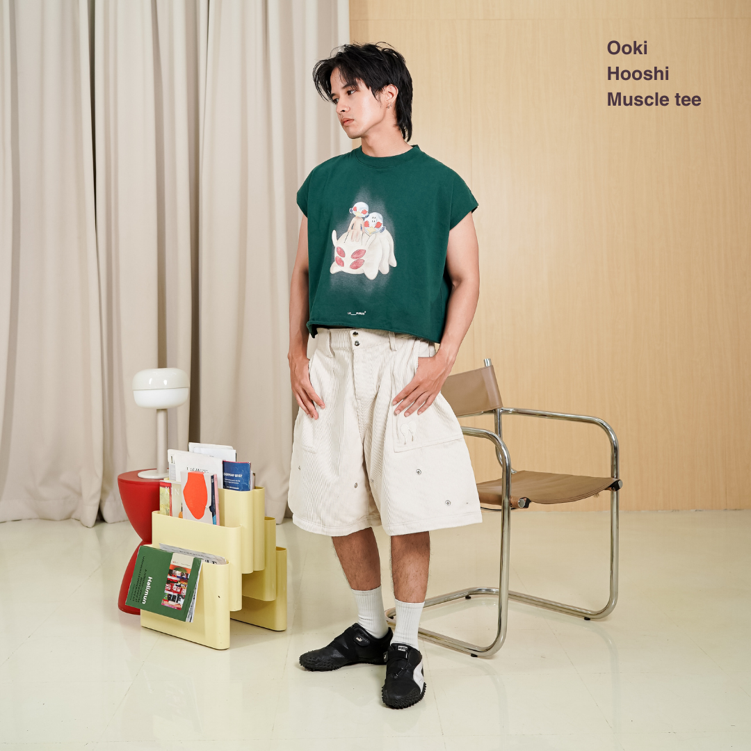 LIL PUBLIC Muscle Tee Ookii Hoshi “Sayaka Series”