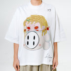 LIL PUBLIC Oversize Heavyweight T-shirt Nabeyaki “Hisashi series”
