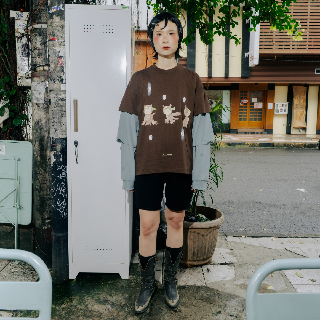 LIL PUBLIC Triple Layer T-shirt Naoki “Sayaka Series”