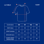 LIL PUBLIC Oversize Heavyweight T-shirt Nabeyaki “Hisashi series”