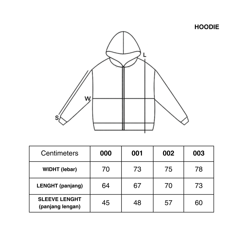 LIL PUBLIC Zip Hoodie Double Hood Yoshiko & Kikue “Sayaka Series”