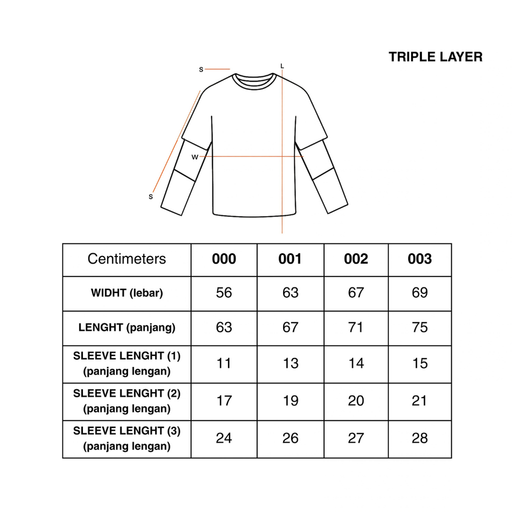 LIL PUBLIC Katabuchi Grey Triple layer Tee "Uketsu Series"