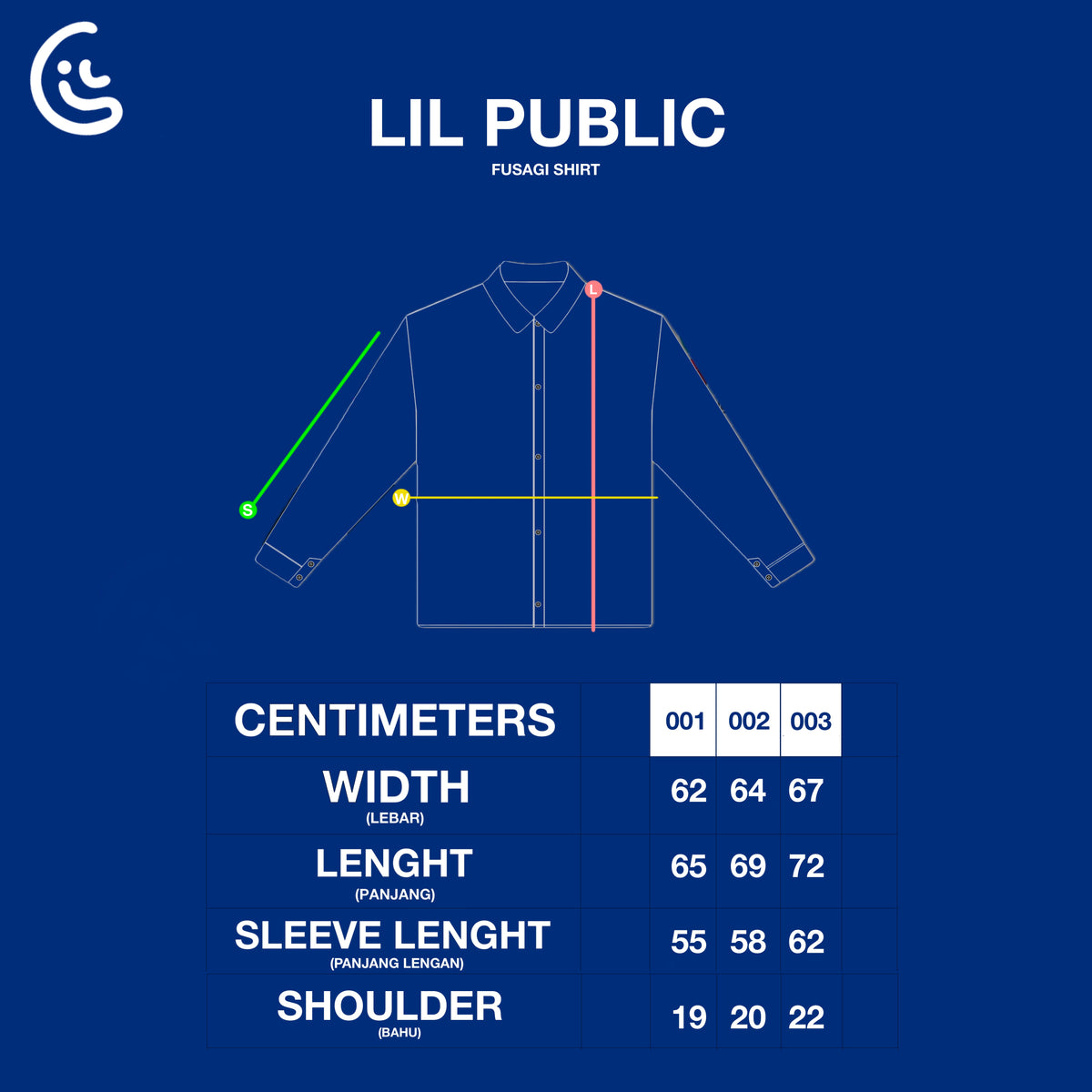 LIL PUBLIC Fusagi Shirt “Toshikazu series”