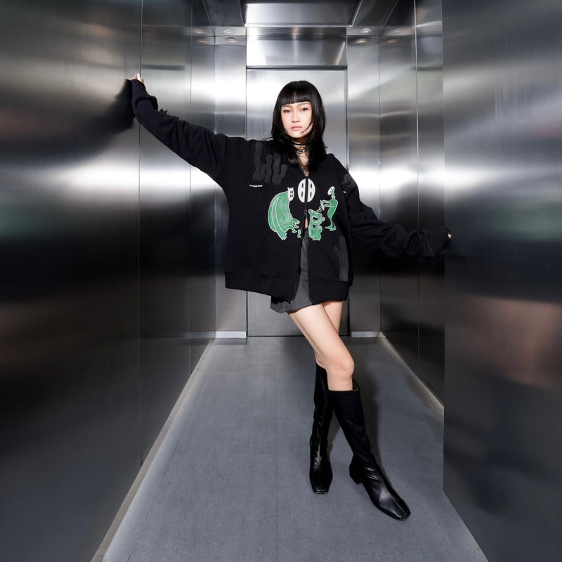 LIL PUBLIC Double Zip Hoodie Nowaki “Natsume series”
