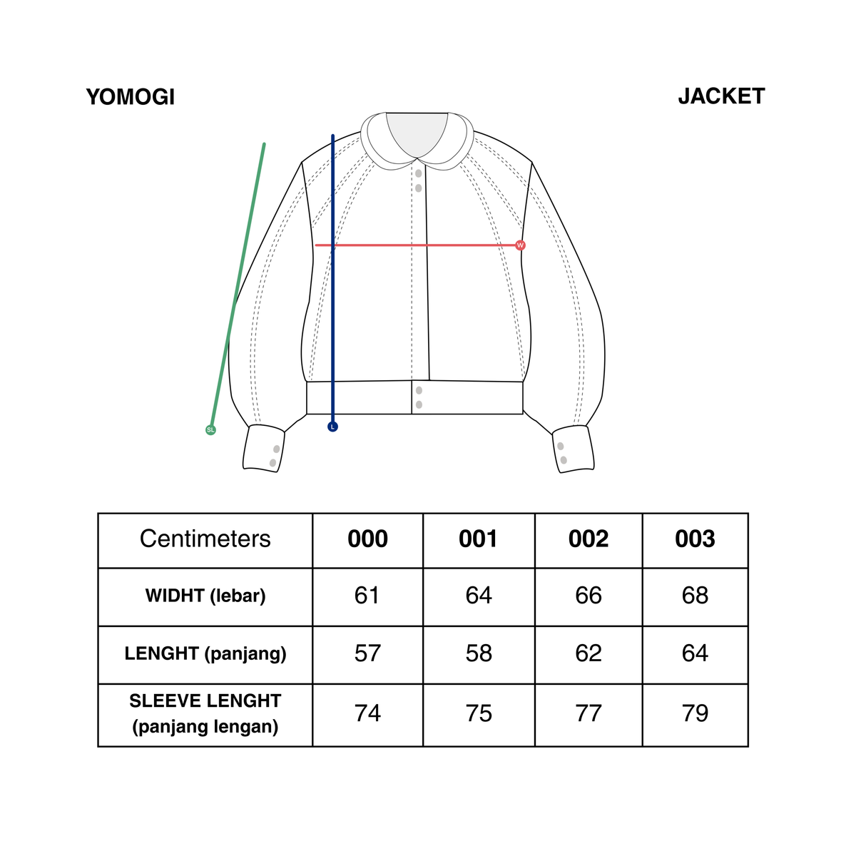 LIL PUBLIC Jacket Yomogi “Sayaka Series”