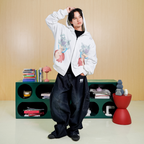 LIL PUBLIC Zip Hoodie Double Hood Yoshiko & Kikue “Sayaka Series”