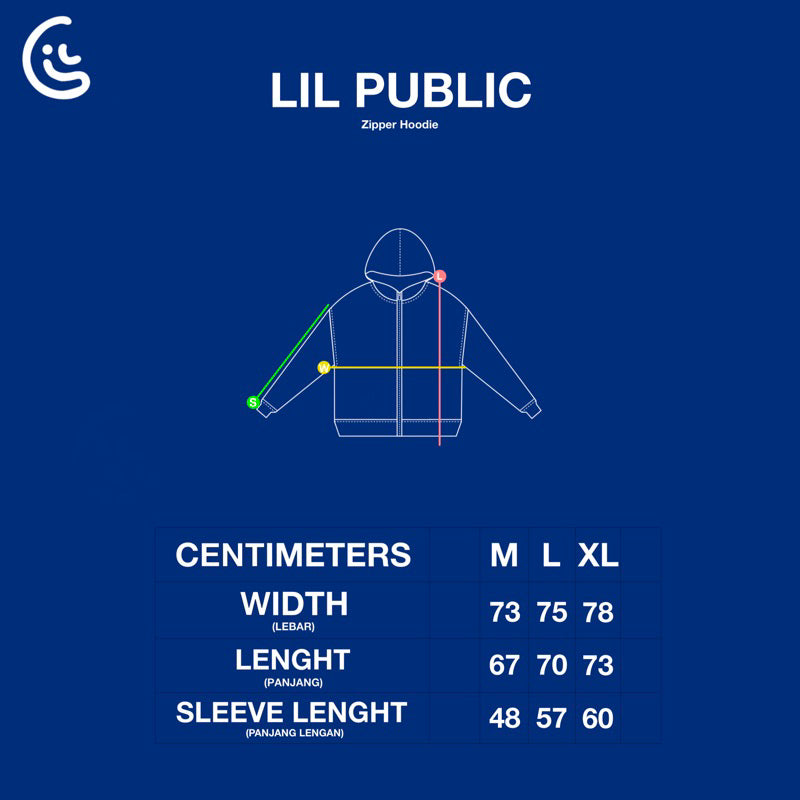 LIL PUBLIC Double Zip Hoodie Nowaki “Natsume series”