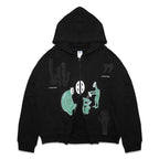 LIL PUBLIC Double Zip Hoodie Nowaki “Natsume series”
