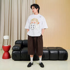 LIL PUBLIC Oversize Heavyweight T-shirt Nabeyaki “Hisashi series”