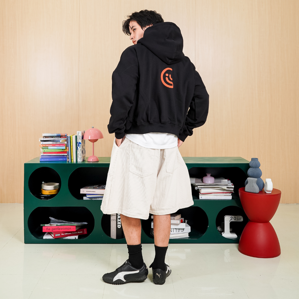 LIL PUBLIC Zip Hoodie Mackerel "Hisashi Series"