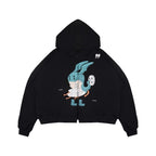 LIL PUBLIC Zip Hoodie Mackerel "Hisashi Series"