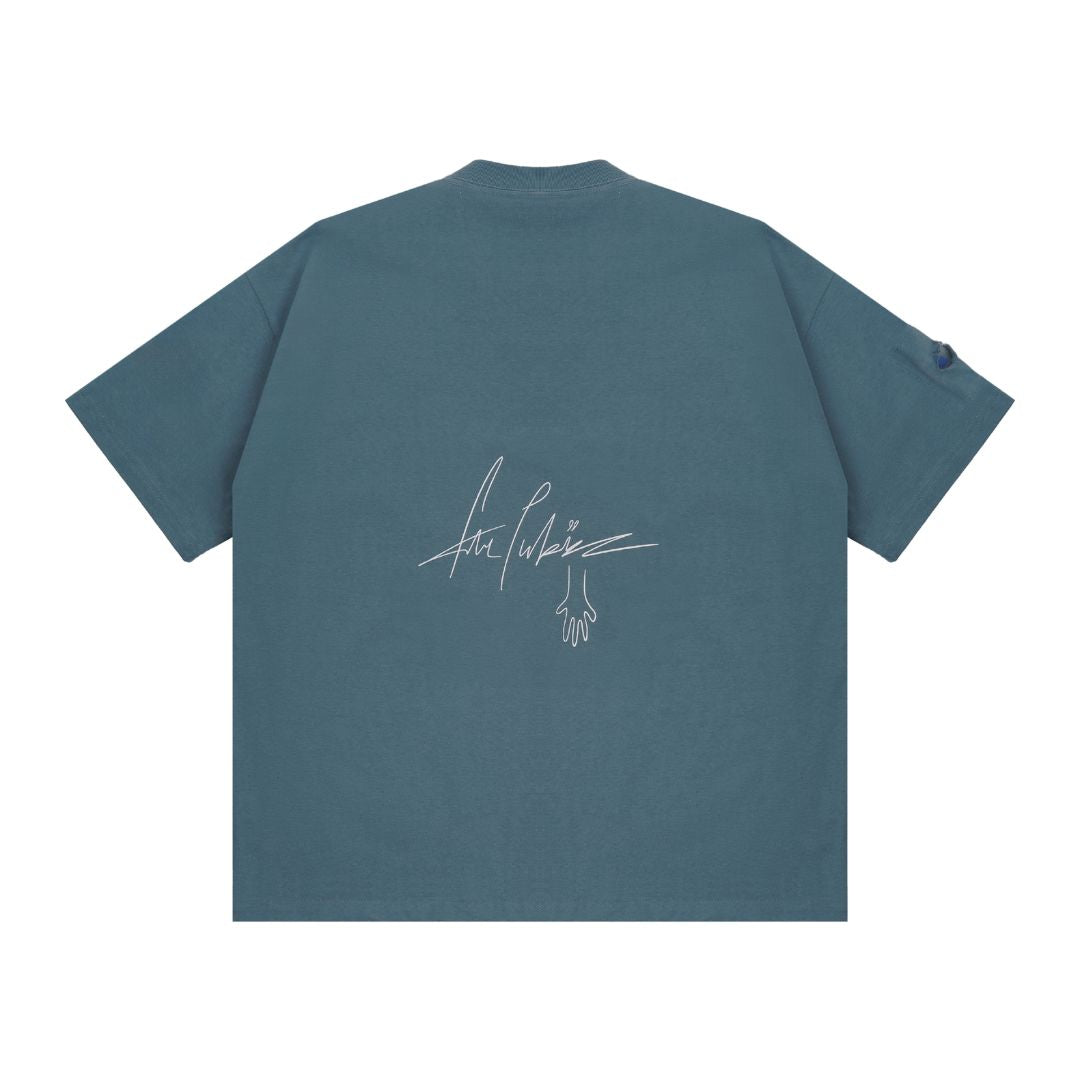 LIL PUBLIC Oversize Heavyweight T-shirt Lawu “Miyube series”