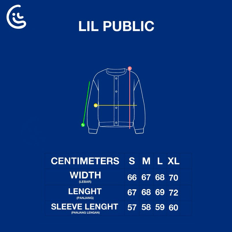 LIL PUBLIC Oversize Polar Cardigan Hanaoka “Higashino Series”