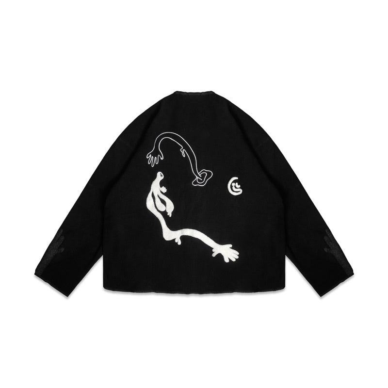 LIL PUBLIC Oversize Polar Cardigan Hanaoka “Higashino Series”